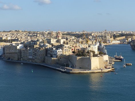 Birgu L'ancienne capitale avant le siège de Malte par Soliman le Magnifique